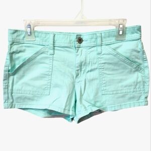Arizona‎ Jean Co. Junior Size 5 Mint Green Shorts Pockets Preppy